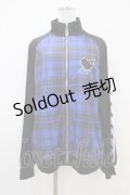 LISTEN FLAVOR / イナズマずっきゅんチェックジャージ  ブルーチェック H-25-10-06-1034-PU-JA-KB-ZH