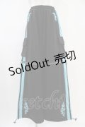 LISTEN FLAVOR / 堕天使の2WAYジャージパンツ  ブラック H-25-10-06-1005-PU-PA-KB-ZH