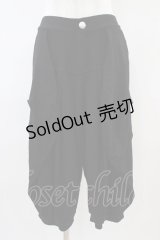 Deorart / タックサルエルパンツ L ブラック H-25-10-06-1011-PU-PA-KB-ZH