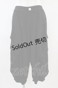 Deorart / タックサルエルパンツ L ブラック H-25-10-06-1011-PU-PA-KB-ZH