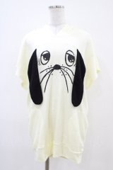 PEACE NOW / ドッグフェイスプルパーカー  オフ H-25-10-06-1023-PU-TO-KB-ZT151