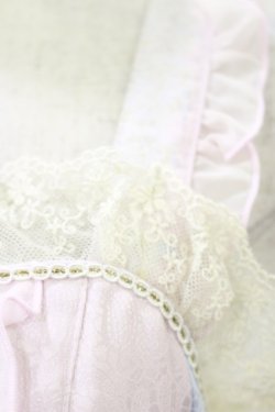 画像4: BABY,THE STARS SHINE BRIGHT / Be My Valentine〜Junoの祝福と鳥たちのAria〜柄フリルジャンパースカート Free ピンク H-25-10-06-077-BA-OP-NS-ZH