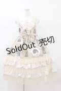 BABY,THE STARS SHINE BRIGHT / バロックを探して〜天使が祝福する至福の美術館巡り〜柄ロングフリルジャンパースカート Free ピンク H-25-10-06-079-BA-OP-NS-ZH