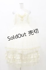 ALICE and the PIRATES / Sugar plum Fairy Queenジャンパースカート Free オフ白×イエロー H-25-10-06-082-PA-OP-NS-ZH
