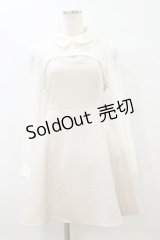 evelyn / レースボレロ付きジャンパースカート Free ピンク H-25-10-06-083-LO-OP-NS-ZH