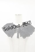 m petit by misako / AMレース付け襟  ブラック H-25-10-06-019-LO-ZA-NS-ZH