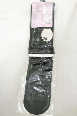 画像1: m petit by misako / AMOVKフロントリボン  ブラック H-25-10-06-021-LO-ZA-NS-ZH