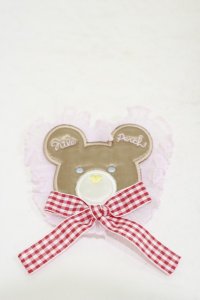 Nile Perch / ワッペン バレッタ&ブローチ   ブラウン H-25-10-06-025-LO-AC-NS-ZH