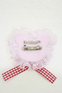 画像2: Nile Perch / ワッペン バレッタ&ブローチ   ブラウン H-25-10-06-025-LO-AC-NS-ZH