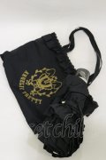 Angelic Pretty / Bunny College折りたたみアンブレラ  ブラック H-25-10-06-026-AP-ZA-NS-ZH
