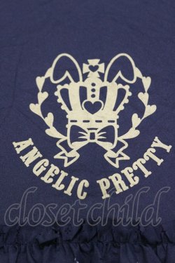 画像2: Angelic Pretty / Bunny College折りたたみアンブレラ  ブラック H-25-10-06-026-AP-ZA-NS-ZH
