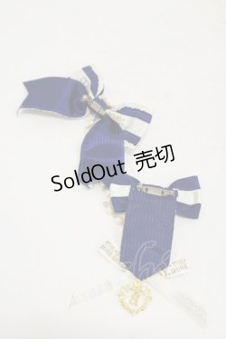 画像2: BABY,THE STARS SHINE BRIGHT / Ruban le Lien チャーム  ネイビー H-25-10-06-029-BA-AC-NS-ZH