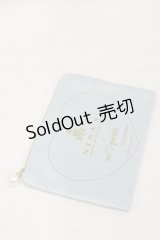 m petit by misako / AM*コウチャツキベロアポーチ（紅茶無し）  サックス H-25-10-06-032-LO-ZA-NS-ZH