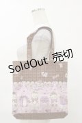 BABY,THE STARS SHINE BRIGHT / くまくみゃちゃんのスウィートチョコレート柄トートBag  ブラウン H-25-10-06-037-BA-BG-NS-ZH