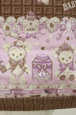 画像2: BABY,THE STARS SHINE BRIGHT / くまくみゃちゃんのスウィートチョコレート柄トートBag  ブラウン H-25-10-06-037-BA-BG-NS-ZH