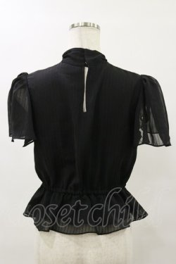 画像2: EATME / ボウタイブラウス Free ブラック H-25-10-06-039-LO-BL-NS-ZH