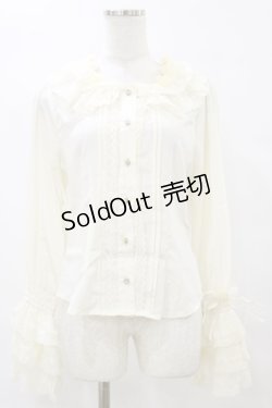 画像1: BABY,THE STARS SHINE BRIGHT / Rosa Mistica 姫袖ブラウス Free 生成り H-25-10-06-043-BA-BL-NS-ZH