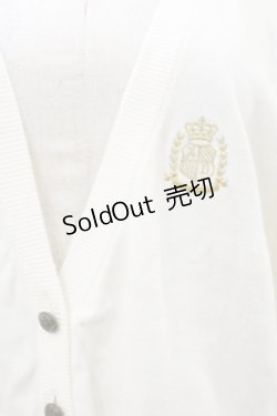 画像3: ALICE and the PIRATES / エンブレム刺繍カーディガン Free オフ H-25-10-06-045-PA-TO-NS-ZH