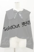 m petit by misako / サンリオキャラクターズコラボ クロミセーラーカーディガン LL ブラック H-25-10-06-048-LO-TO-NS-ZH
