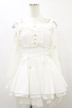 画像1: LIZ LISA / オフショルシフォンセットアップ Free オフ H-25-10-07-058-LO-OP-NS-ZH