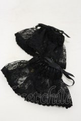 ALICE and the PIRATES / A/Pレース地お袖とめ  ブラック H-25-10-07-008-PA-ZA-NS-ZH