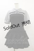 evelyn / ドッキングティアードワンピース Free ブラック H-25-10-07-067-LO-OP-NS-ZH