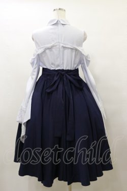 画像2: Favorite / 優美な藤の和袖ワンピース LL ネイビー H-25-10-07-070-LO-OP-NS-ZH