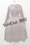 m petit by misako / AOK*フリルカラータックワンピース M 濃桃 H-25-10-07-071-LO-OP-NS-ZH