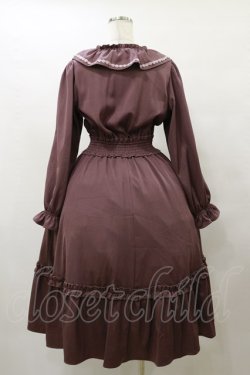 画像2: m petit by misako / AOK*フリルカラータックワンピース M 濃桃 H-25-10-07-071-LO-OP-NS-ZH