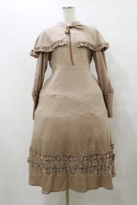 FLC / MINA*ケープワンピース M ピンク H-25-10-07-072-LO-OP-NS-ZH