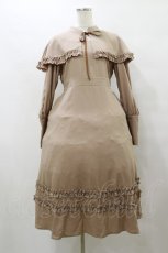 画像1: FLC / MINA*ケープワンピース M ピンク H-25-10-07-072-LO-OP-NS-ZH (1)