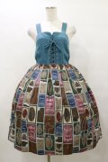 axes femme POETIQUE / ショコラトリーキャミワンピース M ブルーグリーン H-25-10-07-077-AX-OP-NS-ZH