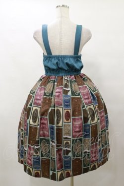 画像2: axes femme POETIQUE / ショコラトリーキャミワンピース M ブルーグリーン H-25-10-07-077-AX-OP-NS-ZH