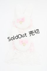 Angelic Pretty / Bunny Pomponお袖とめ  オフ/ピンク H-25-10-07-1005-AP-ZA-NS-ZH