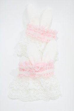画像2: Angelic Pretty / Bunny Pomponお袖とめ  オフ/ピンク H-25-10-07-1005-AP-ZA-NS-ZH