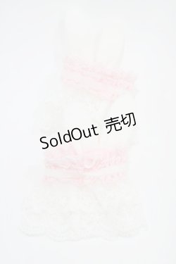 画像2: Angelic Pretty / Bunny Pomponお袖とめ  オフ/ピンク H-25-10-07-1005-AP-ZA-NS-ZH