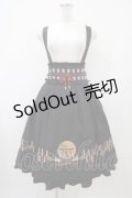 Amavel / 大鳥居の御稲荷和風サス付きスカート Free ブラック H-25-10-07-1040-CA-OP-NS-ZH