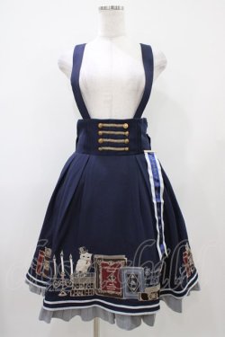 画像1: Amavel / Bibliotheque Classiqueスカート Free ネイビー H-25-10-07-1041-CA-SK-NS-ZH