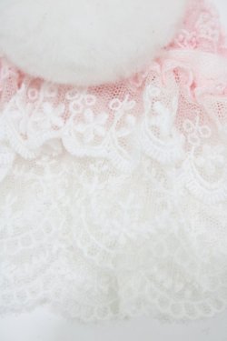 画像3: Angelic Pretty / Bunny Pomponお袖とめ  オフ/ピンク H-25-10-07-1005-AP-ZA-NS-ZH
