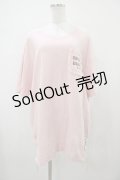 Secret Honey / Seclet BunnyバックプリントTシャツ Free ピンク H-25-10-07-1046-CA-TS-NS-ZH