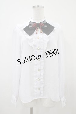 画像1: Amavel / 大鳥居の御稲荷和風ブラウス Free オフ H-25-10-07-1050-CA-BL-NS-ZH