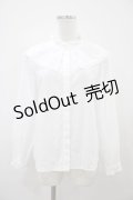 Fi.n.t / コットンレースケープブラウス Free OFFWHITE H-25-10-07-1055-CA-BL-NS-ZH