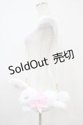 Angelic Pretty / おやすみBunnyぬいぐるみポーチ  オフ H-25-10-07-1011-AP-BG-NS-ZH