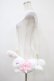 画像1: Angelic Pretty / おやすみBunnyぬいぐるみポーチ  オフ H-25-10-07-1011-AP-BG-NS-ZH (1)