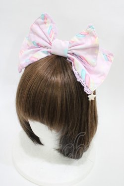 画像1: Angelic Pretty / Sugary Carnivalカチューシャ  ラベンダー H-25-10-07-1003-AP-AC-NS-ZH