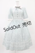 Innocent World / 小さなお花のワンピース サイズ表記なし ミスティーブルー×生成/Misty Blue×Beige H-25-10-07-1021-IW-OP-NS-ZH