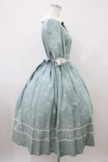 画像3: Innocent World / 小さなお花のワンピース サイズ表記なし ミスティーブルー×生成/Misty Blue×Beige H-25-10-07-1021-IW-OP-NS-ZH (3)