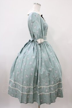画像3: Innocent World / 小さなお花のワンピース サイズ表記なし ミスティーブルー×生成/Misty Blue×Beige H-25-10-07-1021-IW-OP-NS-ZH