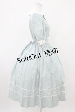 画像3: Innocent World / 小さなお花のワンピース サイズ表記なし ミスティーブルー×生成/Misty Blue×Beige H-25-10-07-1021-IW-OP-NS-ZH