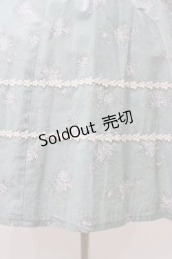 画像5: Innocent World / 小さなお花のワンピース サイズ表記なし ミスティーブルー×生成/Misty Blue×Beige H-25-10-07-1021-IW-OP-NS-ZH